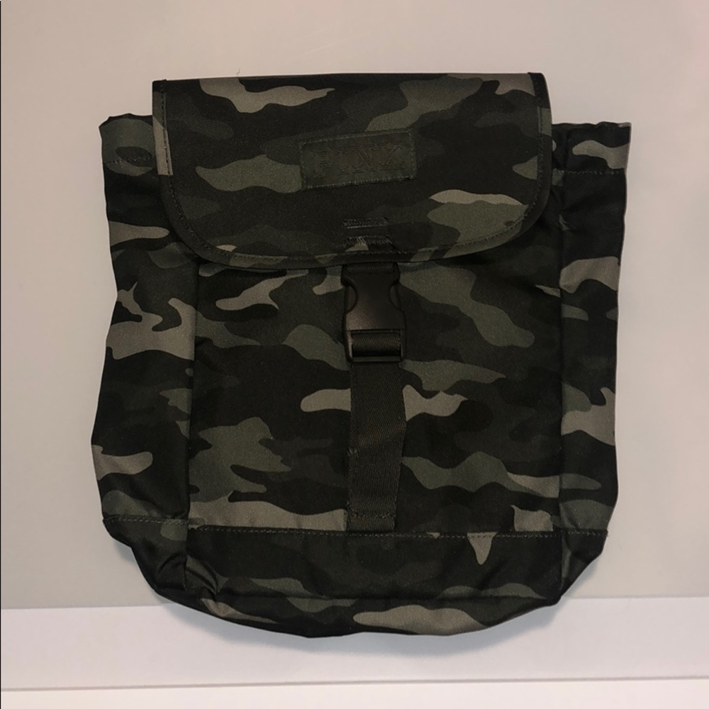 Pink VS mini Camo Backpack